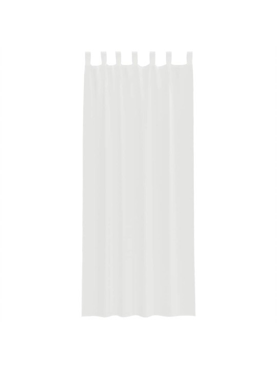 AASADEGA VOILE KARDINAD 2 TK VALGE 140X260 CM