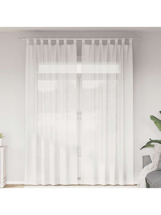 AASADEGA VOILE KARDINAD 2 TK VALGE 140X260 CM