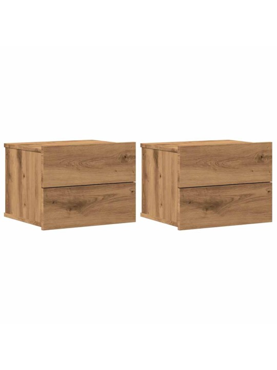 SEINALE KINNITATAVAD ÖÖKAPID 2 TK ARTISAN OAK 40X32X30 CM