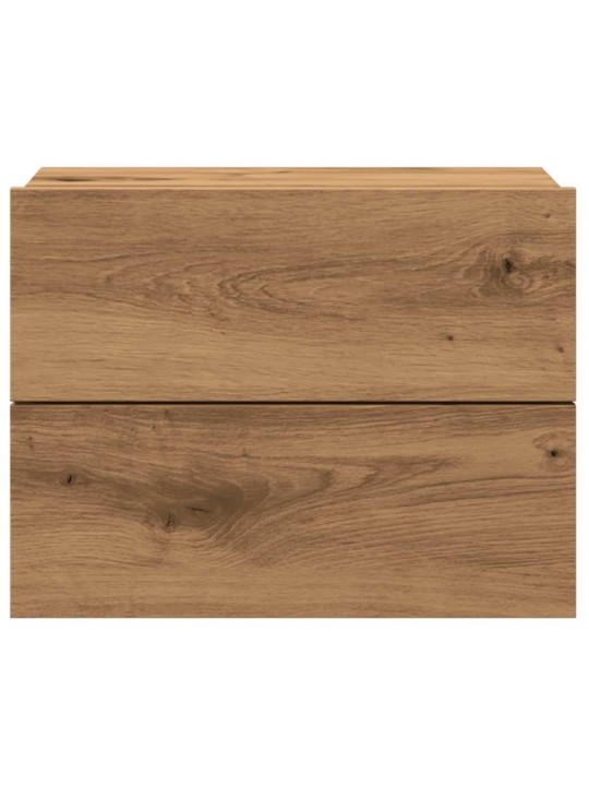 SEINALE KINNITATAVAD ÖÖKAPID 2 TK ARTISAN OAK 40X32X30 CM