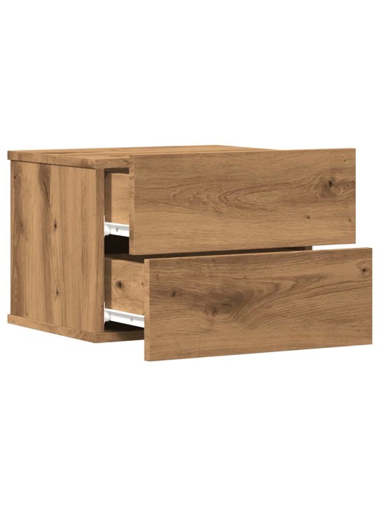 SEINALE KINNITATAVAD ÖÖKAPID 2 TK ARTISAN OAK 40X32X30 CM