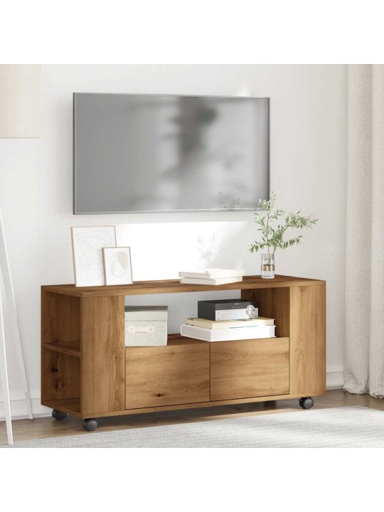 RATASTEGA TELERIKAPP ARTISAN TAMM 102X34,5X43 CM EHITUSPUIT