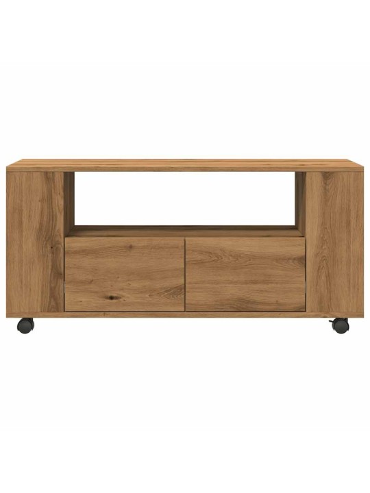 RATASTEGA TELERIKAPP ARTISAN TAMM 102X34,5X43 CM EHITUSPUIT
