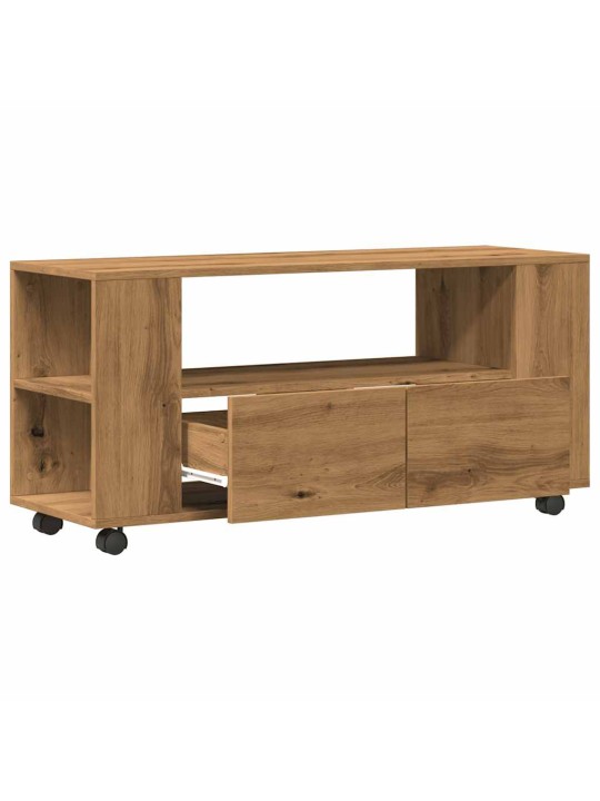 RATASTEGA TELERIKAPP ARTISAN TAMM 102X34,5X43 CM EHITUSPUIT