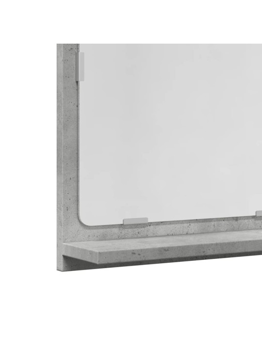 VANNITOA PEEGELKAPP BETOONHALL 40X11X37 CM EHITUSPUIT