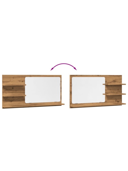 VANNITOA PEEGELKAPP ARTISAN TAMM 90X11X45 CM EHITUSPUIT