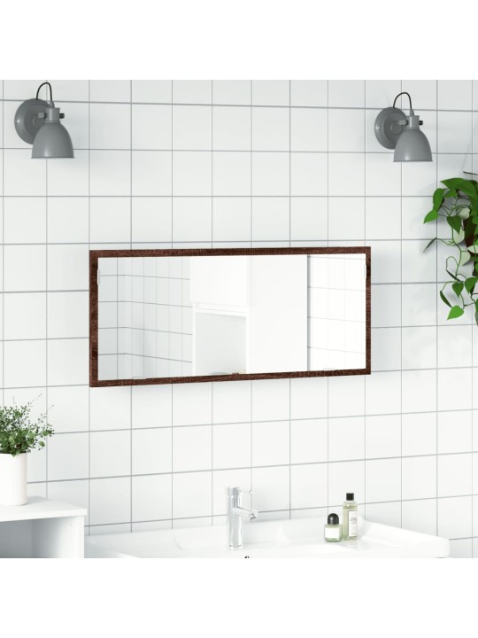 LED VANNITOAPEEGEL PRUUN TAMM 100X8,5X37 CM PROJEKTEERITUD PUIT