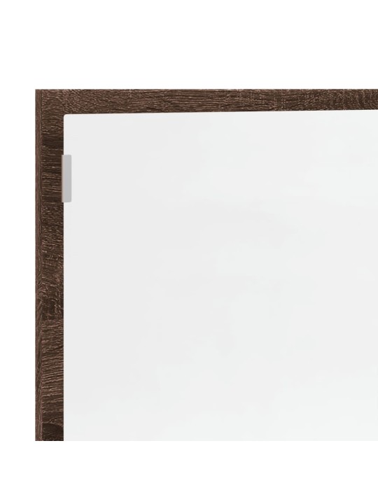 LED VANNITOAPEEGEL PRUUN TAMM 100X8,5X37 CM PROJEKTEERITUD PUIT