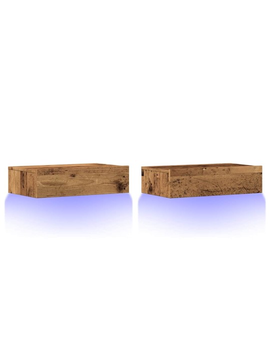 2-OSALINE LED-TULEDEGA TELERIKAPI KOMPLEKT VANA PUIT