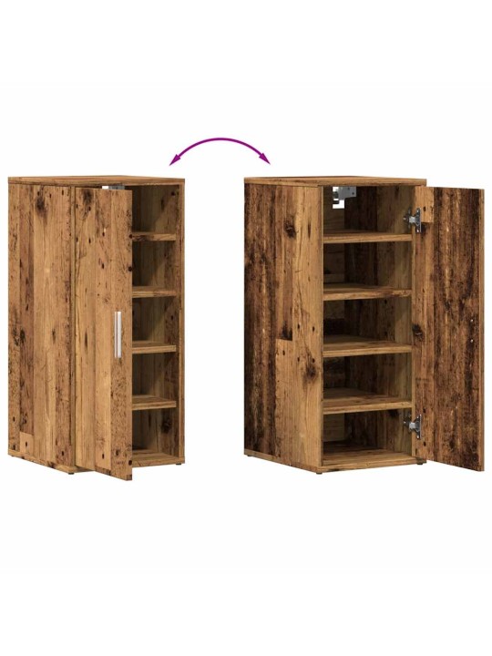 KINGAKAPP OLD WOOD 32X35X70 CM ENGINEERED WOOD