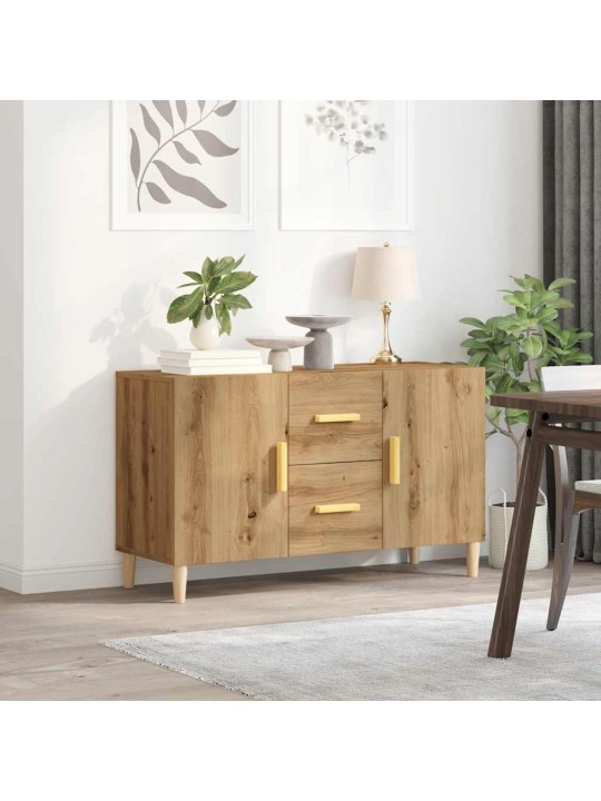 PUHVETKAPP ARTISAN OAK 100X36X60 CM ENGINEERED WOOD