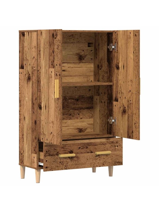HIGHBOARD OLD WOOD 70X31X115 CM ENGINEERED WOOD