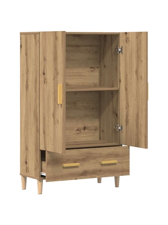 HIGHBOARD ARTISAN OAK 70X31X115 CM ENGINEERED WOOD