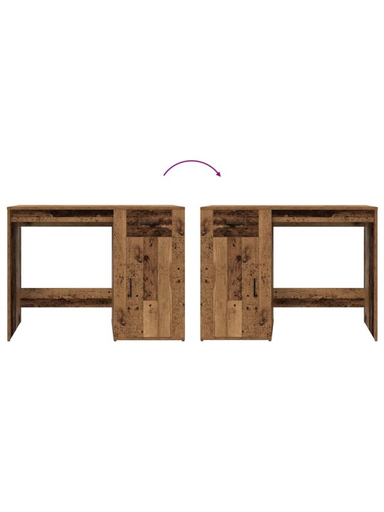 KIRJUTUSLAUD VANA PUIT 100X49X75 CM ENGINEERED WOOD