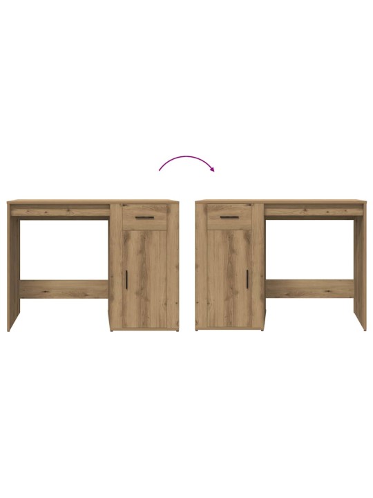 KIRJUTUSLAUD ARTISAN OAK 100X49X75 CM ENGINEERED WOOD