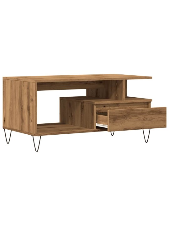 DIIVANILAUD ARTISAN TAMM 90X49X45 CM ENGINEERED WOOD