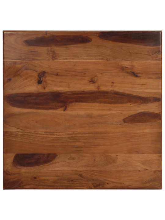 SÖÖGILAUD 80X80X77 CM TÄISPUIDUST AKAATSIA