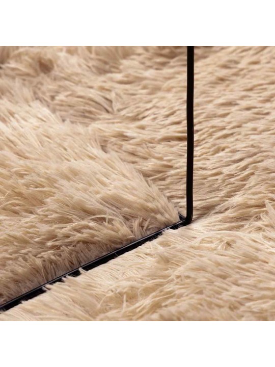 KÕRGE NARMAGA SHAGGY VAIP, NAVARRA, BEEŽ, 130X200 CM, POLÜESTER