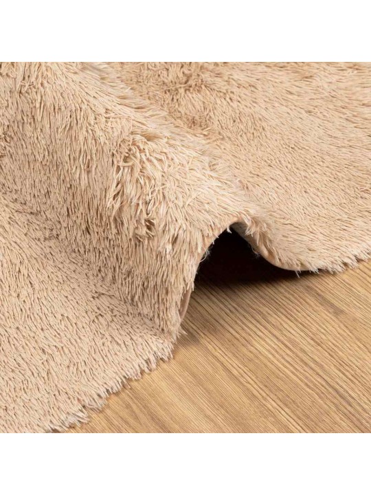KÕRGE NARMAGA SHAGGY VAIP, NAVARRA, BEEŽ, 160X230 CM, POLÜESTER