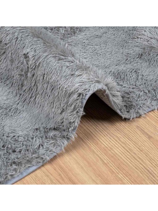 KÕRGE NARMAGA SHAGGY VAIP, NAVARRA, HÕBEHALL, 160X230 CM
