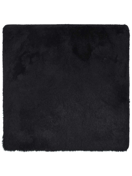 KÕRGE NARMAGA SHAGGY VAIP, NAVARRA, MUST, 120X120 CM, POLÜESTER