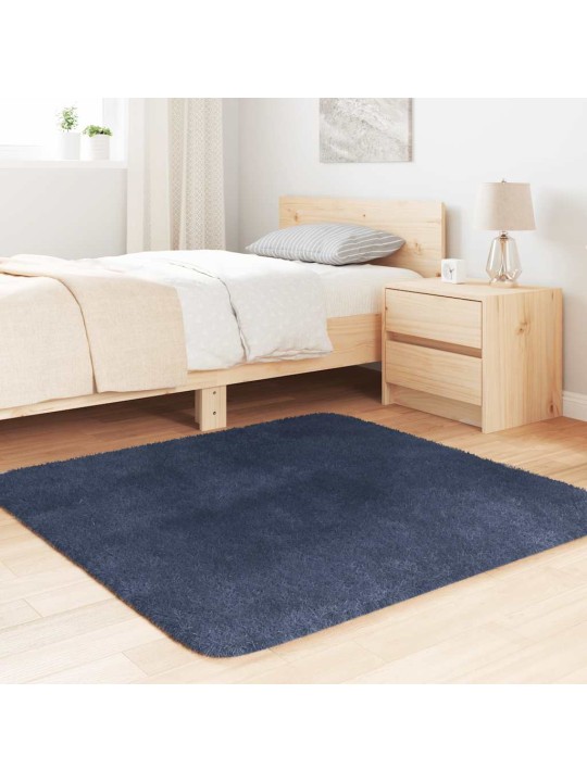 KÕRGE NARMAGA SHAGGY VAIP, NAVARRA, TUMESININE, 120X120 CM