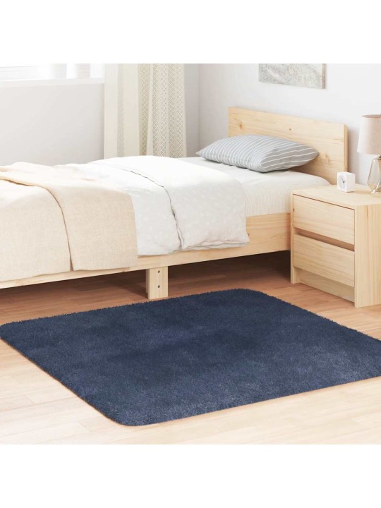 KÕRGE NARMAGA SHAGGY VAIP, NAVARRA, TUMESININE, 120X120 CM