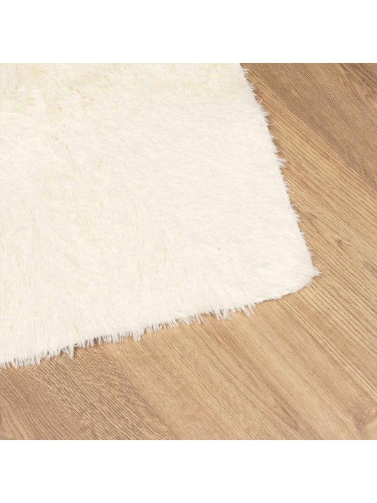 KÕRGE NARMAGA SHAGGY VAIP, NAVARRA, KREEMJAS, 240X240 CM