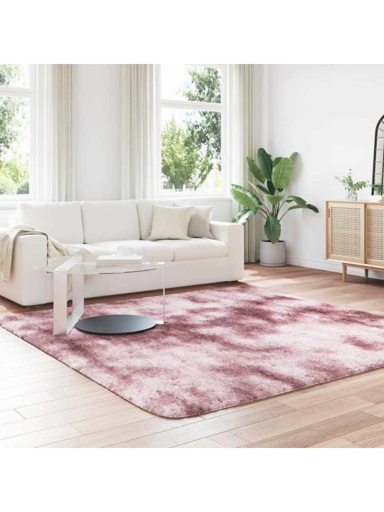 KÕRGE NARMAGA SHAGGY VAIP, NAVARRA, TOLMUNE ROOSA, 240X240 CM