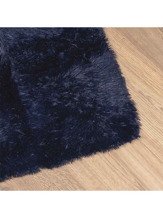 KÕRGE NARMAGA SHAGGY VAIP, NAVARRA, TUMESININE, 240X240 CM