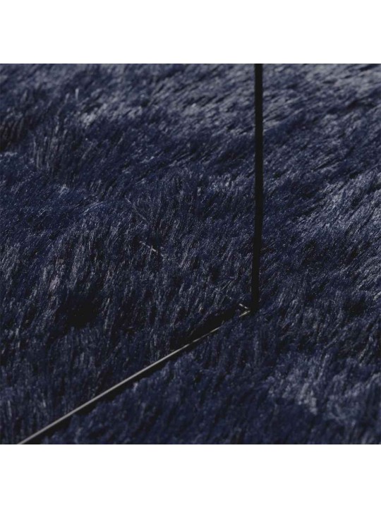 KÕRGE NARMAGA SHAGGY VAIP, NAVARRA, TUMESININE, 240X240 CM