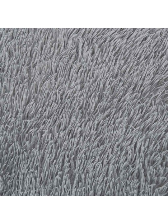 KÕRGE NARMAGA SHAGGY VAIP, NAVARRA, HÕBEHALL, 240X240 CM