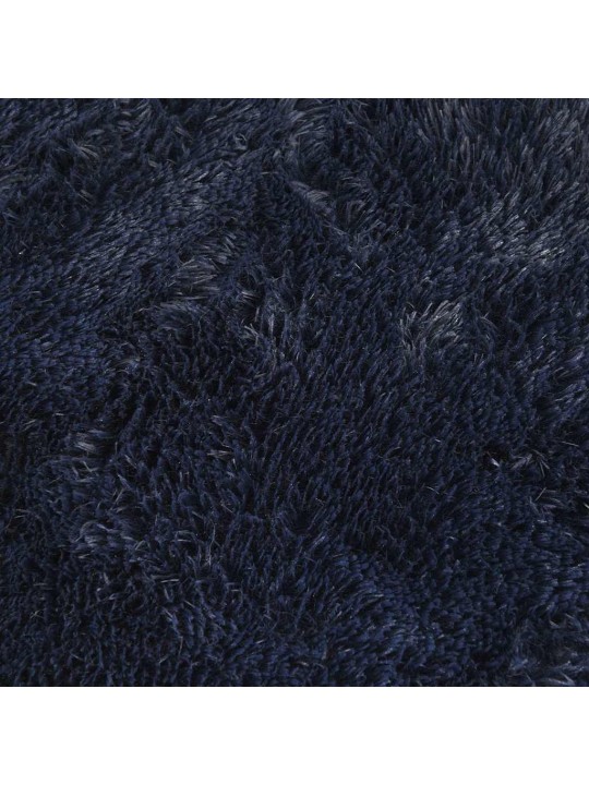 KÕRGE NARMAGA SHAGGY VAIP, NAVARRA, TUMESININE, 100X100 CM