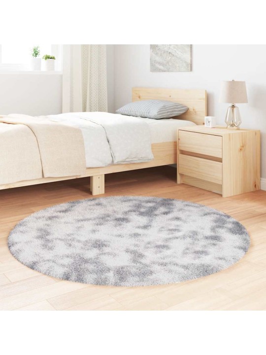 KÕRGE NARMAGA SHAGGY VAIP, NAVARRA, HELEHALL, 120X120 CM