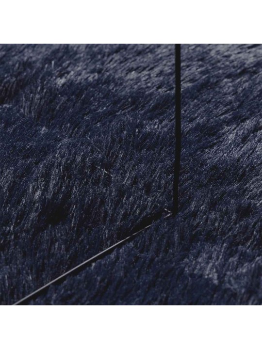 KÕRGE NARMAGA SHAGGY VAIP, NAVARRA, TUMESININE, 200X200 CM