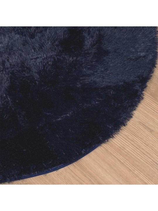 KÕRGE NARMAGA SHAGGY VAIP, NAVARRA, TUMESININE, 240X240 CM