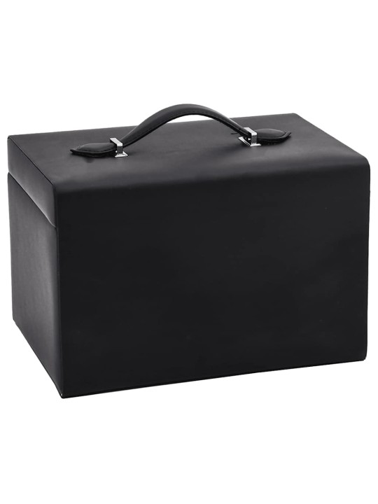 EHTEKARP 3-KIHILINE PEEGLIGA LUKUSTATAV MUST 26X18X17,5 CM