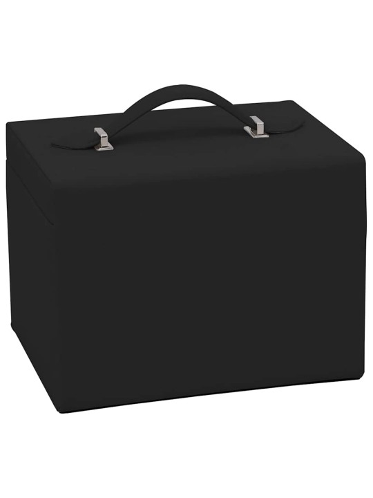 EHTEKARP 4-KIHILINE PEEGLIGA LUKUSTATAV MUST 22,5X17,5X16,5 CM
