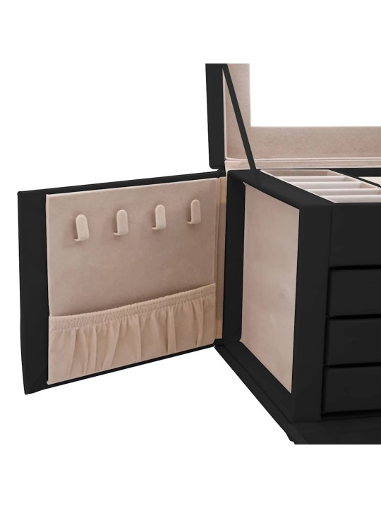 EHTEKARP 4-KIHILINE PEEGLIGA LUKUSTATAV MUST 22,5X17,5X16,5 CM