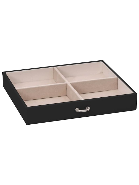 EHTEKARP 4-KIHILINE PEEGLIGA LUKUSTATAV MUST 22,5X17,5X16,5 CM