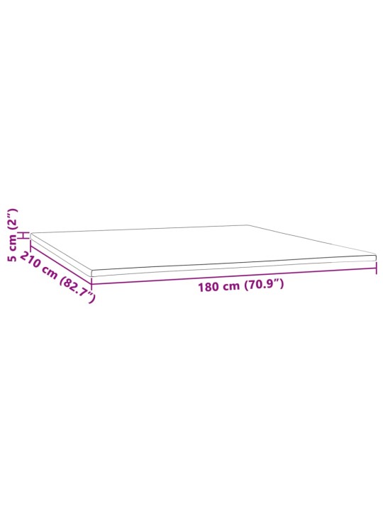 Kattemadrats 180x210x5 cm