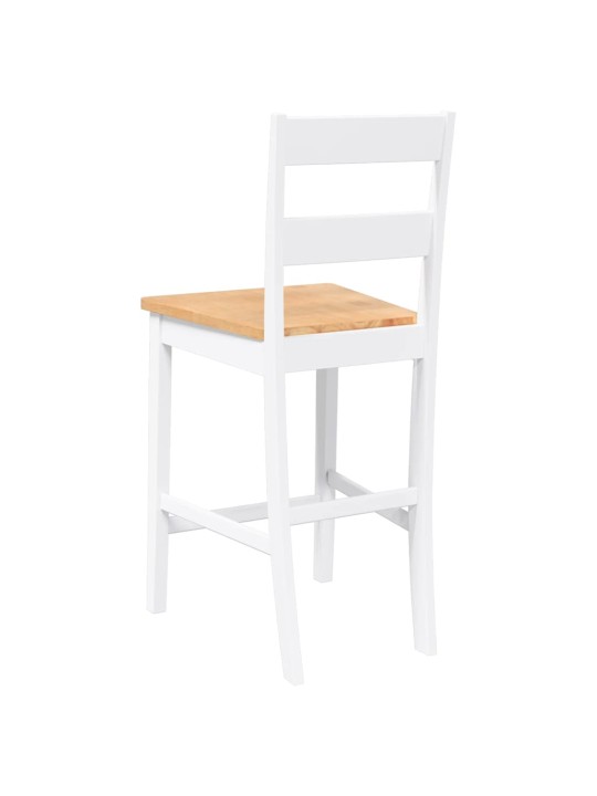 BAARITOOLID, 2 TK, VALGE, KAUTŠUKIPUIT