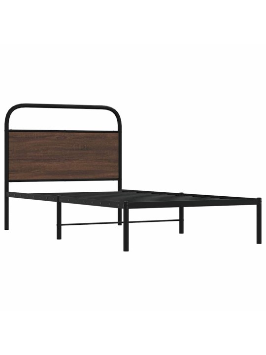 VOODIRAAM ILMA MADRATSITA, PRUUN TAMM, 107X203 CM