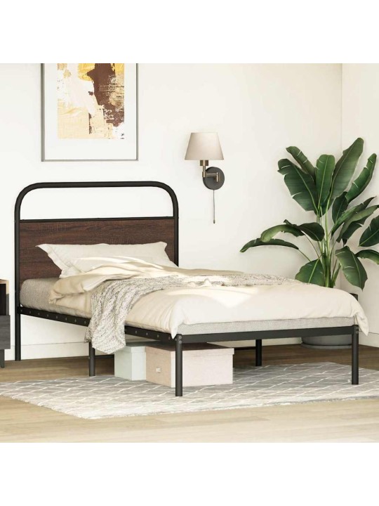 VOODIRAAM ILMA MADRATSITA, PRUUN TAMM, 107X203 CM