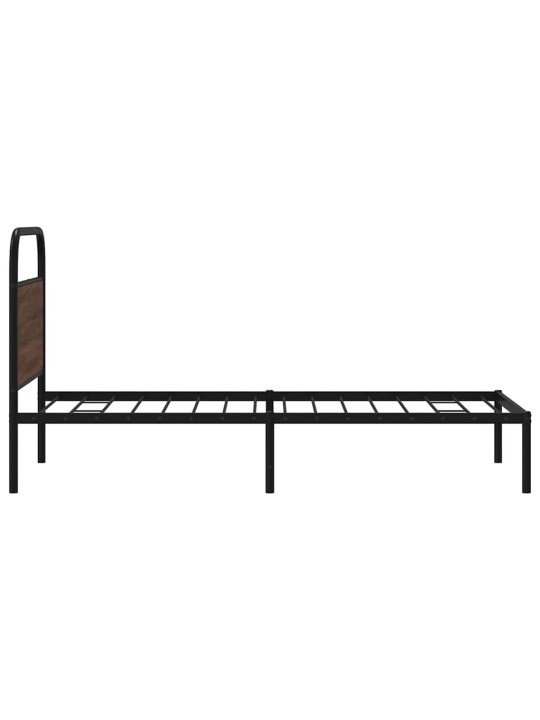 VOODIRAAM ILMA MADRATSITA, PRUUN TAMM, 107X203 CM