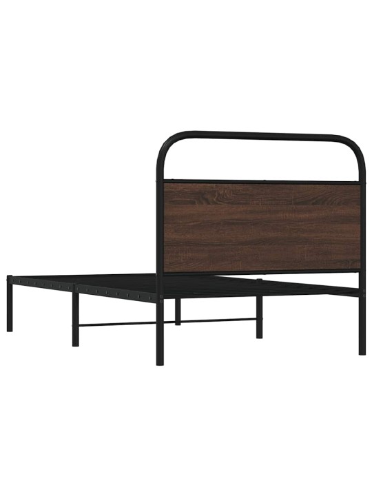 VOODIRAAM ILMA MADRATSITA, PRUUN TAMM, 107X203 CM