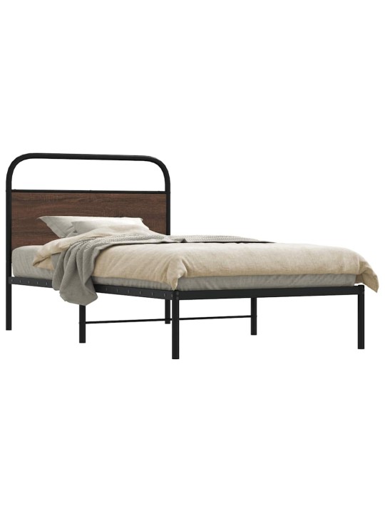 VOODIRAAM ILMA MADRATSITA, PRUUN TAMM, 107X203 CM