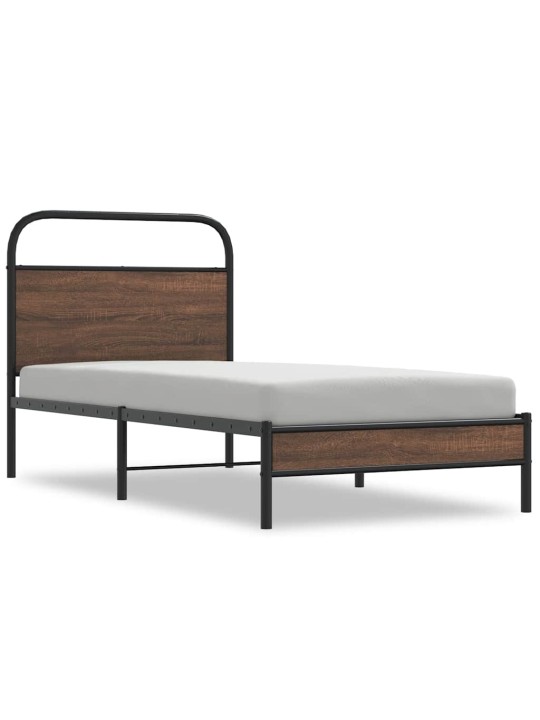 VOODIRAAM ILMA MADRATSITA, PRUUN TAMM, 107X203 CM
