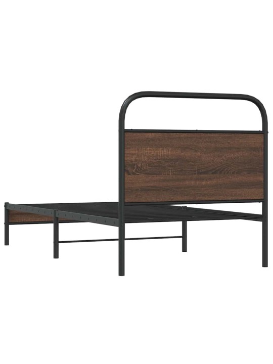 VOODIRAAM ILMA MADRATSITA, PRUUN TAMM, 107X203 CM