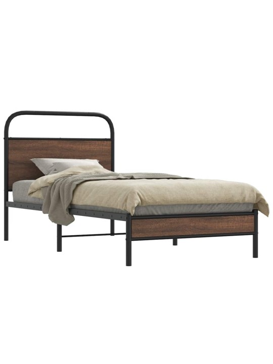 VOODIRAAM ILMA MADRATSITA, PRUUN TAMM, 107X203 CM